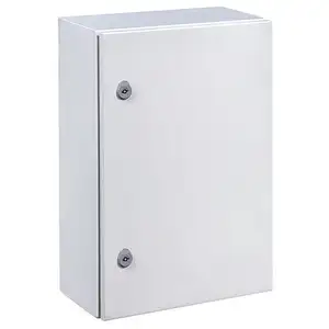 IDE Armoire électrique en métal étanche IP66 - 600x500x300 - plaque fourni... pas cher