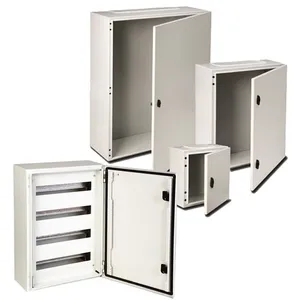 Armoire électrique en métal étanche IP66 - 500x400x150 - plaque fourni...