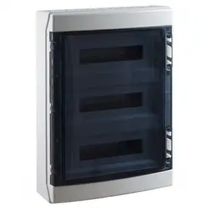 Ide Tableau Électrique Étanche 3 Rangées 18 Modules Ip65 - Cdn54pt/rr pas cher