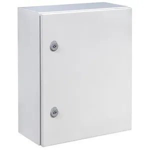 IDE Armoire électrique en métal étanche IP66 - 600x400x250 - sans plaque -... pas cher