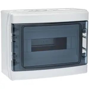 Comparateur de prix : Coffret de distribution étanche IP65 - IDE - Ecology 1x12 modules - ABS - Gris