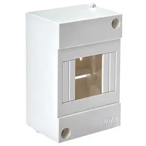Mini coffret électrique IDE Couleur - Nombre de modules - Blanc - 4 modules -130x85x64mm pas cher