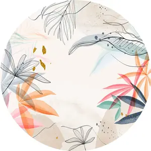 VINILIKO, Tapis en vinyle pour extérieur, Jim [Diam] 100 pas cher
