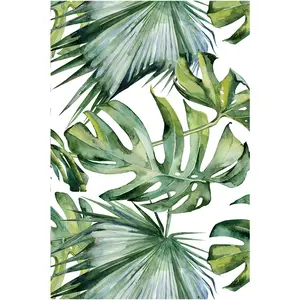 VINILIKO Floorart - Tapis vinyle Paradise vert/blanc - 100x133 cm T.U
