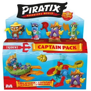 PIRATIX ADVENTURE WORLD Jeu de Figurines de Pirates, modèles Assortis,... pas cher