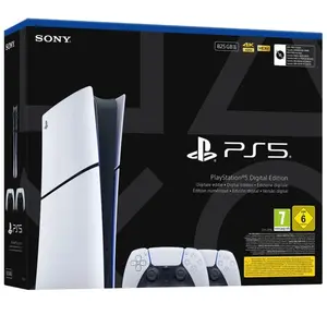 Pack Console Sony Ps5 Digitale Chassis E + 2 Manettes pas cher