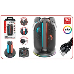 Station de charge quadruple Blackfire pour Nintendo Switch 2 pas cher