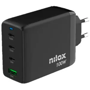 Nilox Cargador universal gan 100w 4 puert NXGANUSBC100 pas cher