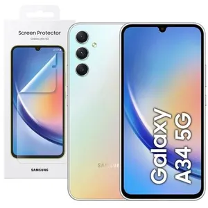 Samsung Galaxy A34 128 Go - Argent - Débloqué pas cher