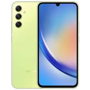 Samsung Galaxy A34 5G 16,8 cm (6.6") Double SIM hybride USB Type-C 8 Go 256 Go 5000 mAh Citron vert pas cher