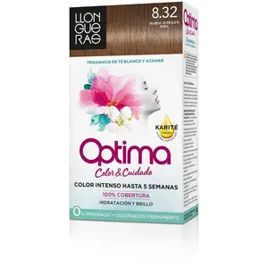 Comparateur de prix : Llongueras Optima Hair Colour Teinte 8.32-Light Blond Natural