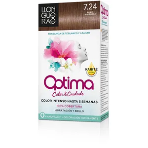 Llongueras Optima Hair Colour Teinte 7.24-Almond Blond pas cher