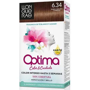 Comparateur de prix : Colorations Llongueras  Optima Hair Colour 6.34-golden Deep Blond