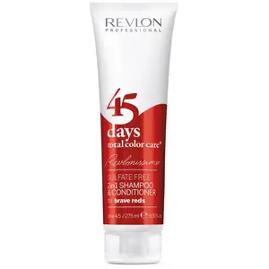 Revlon Shampoing 2en1 protection intense Dangerous Reds : rouge Sans sulfate, 275ml pas cher