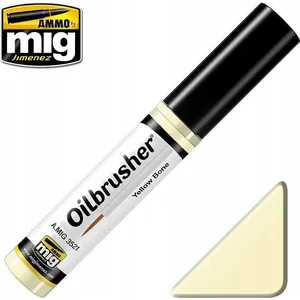 BROSSE A HUILE JAUNE OS - Ammo by Mig Produit de vieillissement - AMMO-3521 Vendu parrakuten