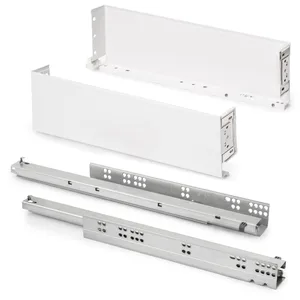Emuca tiroir extérieur simplex 25kg hauteur 122mm, profondeur 490mm, a... pas cher