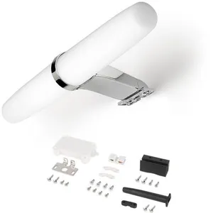 Comparateur de prix : Emuca Spot LED pour miroir de salle de bain Gemini (AC 230V 50Hz), Chromé TU