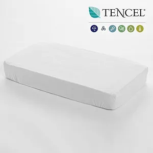 Cambrass Cambrass Drap Housse Imperméable Tencel Liso E Blanc 70 X 140 Cm pas cher