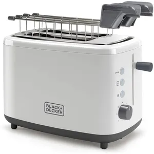 Comparateur de prix : Black & Decker Grille-pain avec pinces 820W Black+Decker BXTOA820E