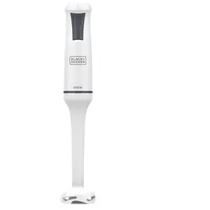 Mixeur plongeant Black & decker BXHB600E 600W Blanc pas cher
