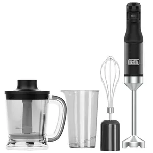Comparateur de prix : Mixeur plongeant - Black+Decker - BXHBA1501E - 1500 W - Gris Inox