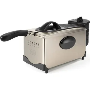BLACK+DECKER BXDF2100E - FRITEUSE ÉLECTRIQUE 2100W, CAPACITÉ 3L, SÉLEC pas cher
