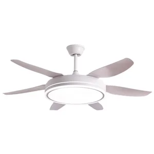 bel-air-home Bel Air Orion Ventilateur de Plafond avec Lumière et Télécommande 72W 132cm 6 Pales Blanc pas cher