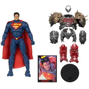 Mcfarlane Toys Édition Dc Avec Figurine De Bande Dessinée Superman Or 18 Cm