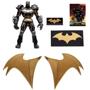 Comparateur de prix : Mcfarlane Toys Figurine Dc Edition Hellbat Knightmare Batman Or 18 Cm