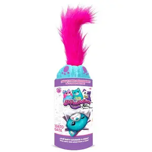 Comparateur de prix : Bizak Jouet Peluche Mimimiau Chat 24 cm (1 Unités) TU