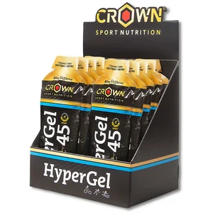 Crown Sport Nutrition Hyper 45 Neutral Energy Gels Box 75g 10 Units Do...Vendu pardeporvillage