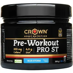 Comparateur de prix : Crown Sport Nutrition Boisson En Poudre Pro St Blue Storm 300g One Size
