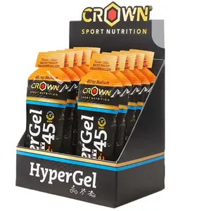Comparateur de prix : Gel énergétique Crown Sport Nutrition HyperGel 45 saveur cacahuète sal...