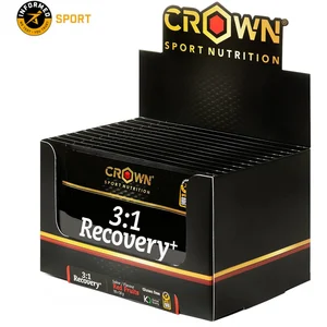 Comparateur de prix : Crown Sport Nutrition Coffret Sachets 3:1 Recovery+ 50g 10 Unités Baie...