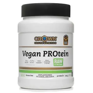 Shake Crown Sport Nutrition Vegan PROtein Raw saveur neutre 540 g pas cher