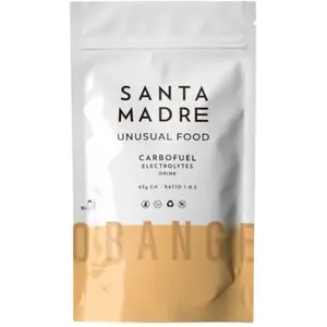 Boisson Énergisante Santa Madre CarboFuel 45 CHO Orange 832g pas cher