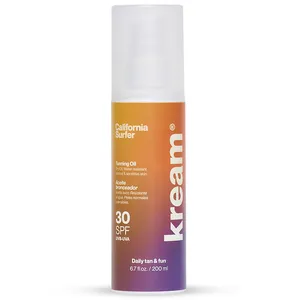 Kream California Surfer huile de bronzage SPF30 200 ml pas cher