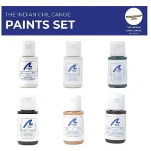 Comparateur de prix : Artesania Set de 6 peintures pour maquette bateau The Indian Girl Canoe