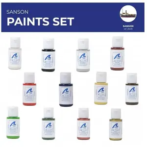 Comparateur de prix : Artesania Set de 12 peintures pour maquette bateau - Sanson