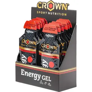 Comparateur de prix : Crown Sport Nutrition Boîte De Gels énergétiques Baies 40g 12 Unités One Size
