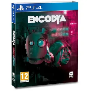 MERIDIEM GAMES Jeu - ENCODYA NEON EDITION PS4 - Aventure - Download - Octobre 2021 pas cher