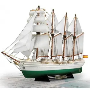 Artesania Maquette bateau : Juan Sebastián Elcano (Plastique et bois)