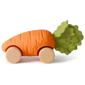 Voiture et jouet de dentition Cathy la carotte pas cher