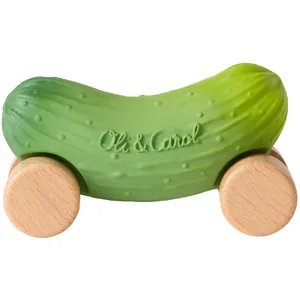 Oli & Carol - Voiture jouet - Cadeau pour bébé 0 3 6 mois, 1-4 ans - Pepino The Cucumber pas cher
