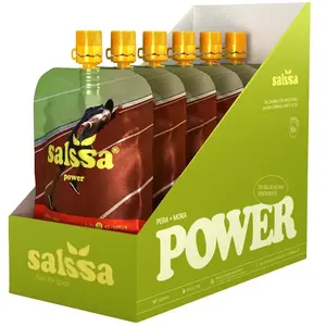 Gel énergétique Salssa Power saveur poire et mûre 150 g (6 unités)Vendu parbikeinn