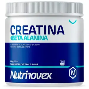 Nutrinovex Poudre De Créatine Beta Alanina Saveur Neutre 250g 10 Unité... pas cher
