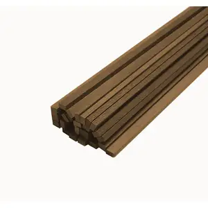 Disarmodel Baguettes en bois x 10 : Noyer 1 x 4 x 1000 mmVendu paramazon