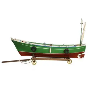 Comparateur de prix : Maquette bateau bois : BARQUERA, Bateau à moteur de la mer Cantabrique