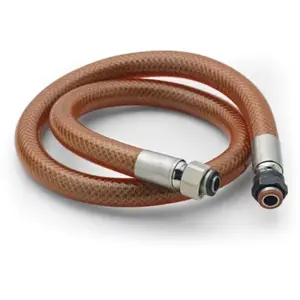Forge Adour Tuyaux de gaz butane/propane caoutchouc 1m - flexible inox pas cher