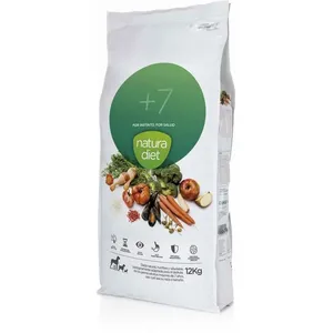 12kg Natura Diet Senior 7+ Croquettes de poulet pour chiens